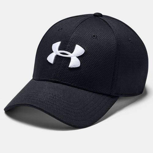 Under Armour Men's UA Blitzing II Stretch Fit Cap (Black or Pitch Gray)